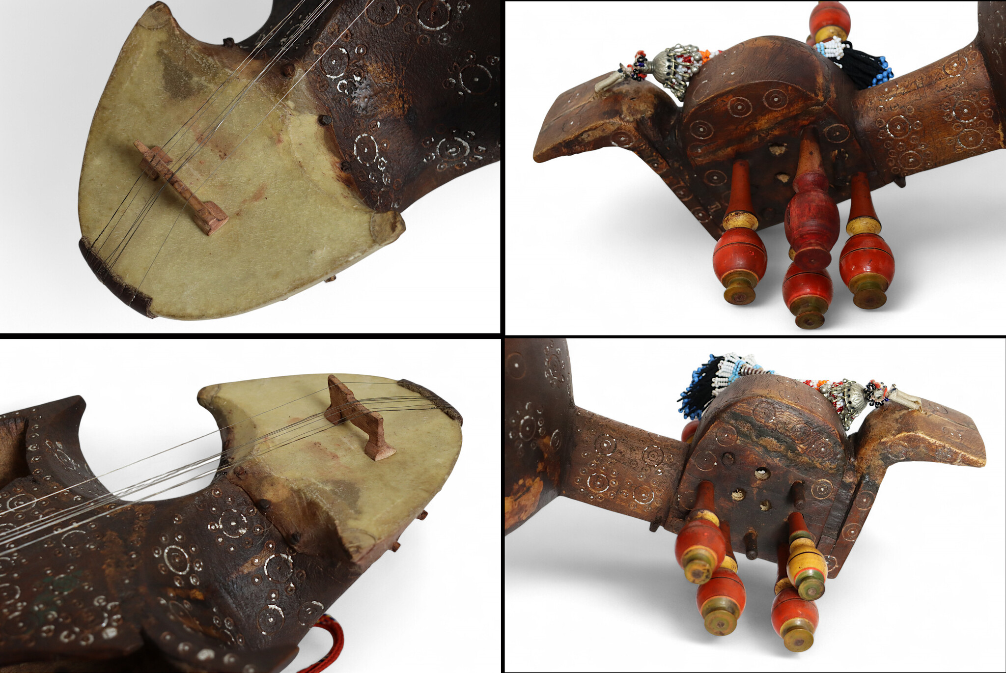 exotic musical instrument  India Belutschistan  afghanistan and pakistan Sarinda Ghichak 25/1