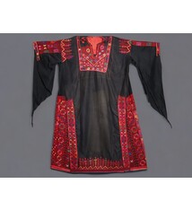 Rare Vintage hand bestickte Palestinian Dress Museum Quality Bedouin Dress from Palestine Beduin Palästina frauen Kleid kostüm Nr-25A