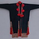Vintage hand embroidered jacket coat dress tribe Akha or Hmong from   Northeast Asia Thailand , mid 20th century Museum Quality
