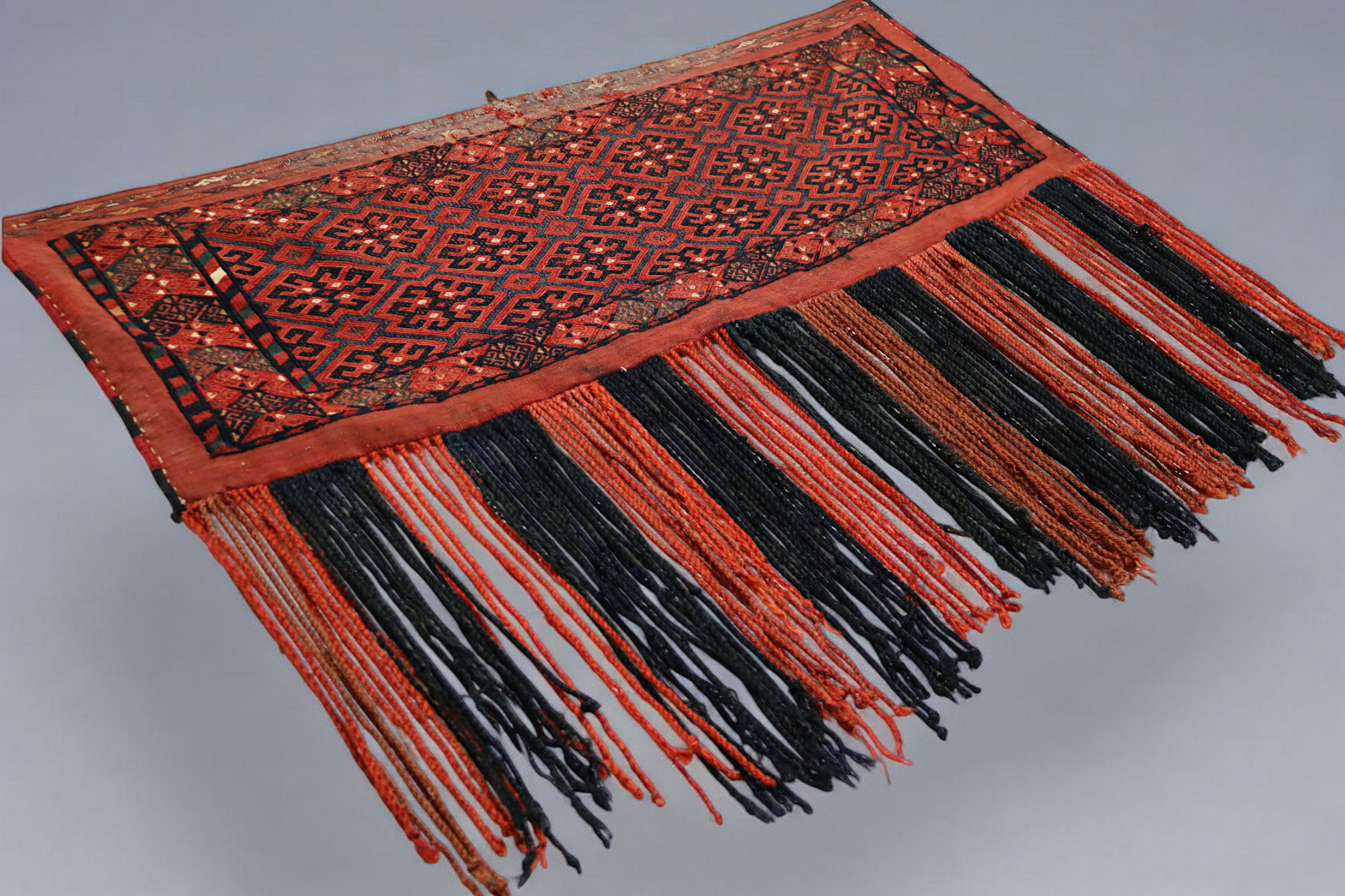 Antique Uzbek nomad Bag Wonderful Ersari Turkmen Torba from Afghanistan Turkmenistan No:117