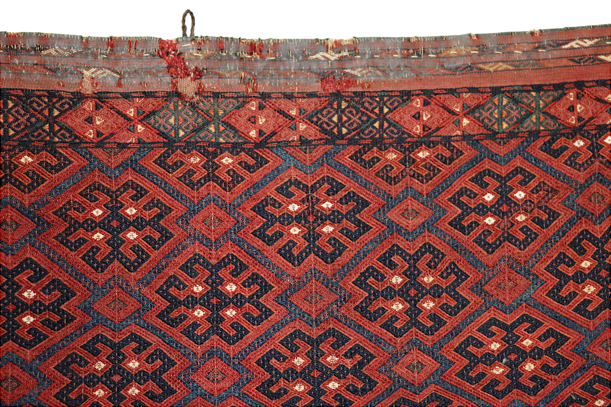 Antique Uzbek nomad Bag Wonderful Ersari Turkmen Torba from Afghanistan Turkmenistan No:117