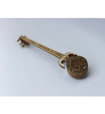 Xinjiang Uyghur Musical Instrument Rawap Schlangenhaut