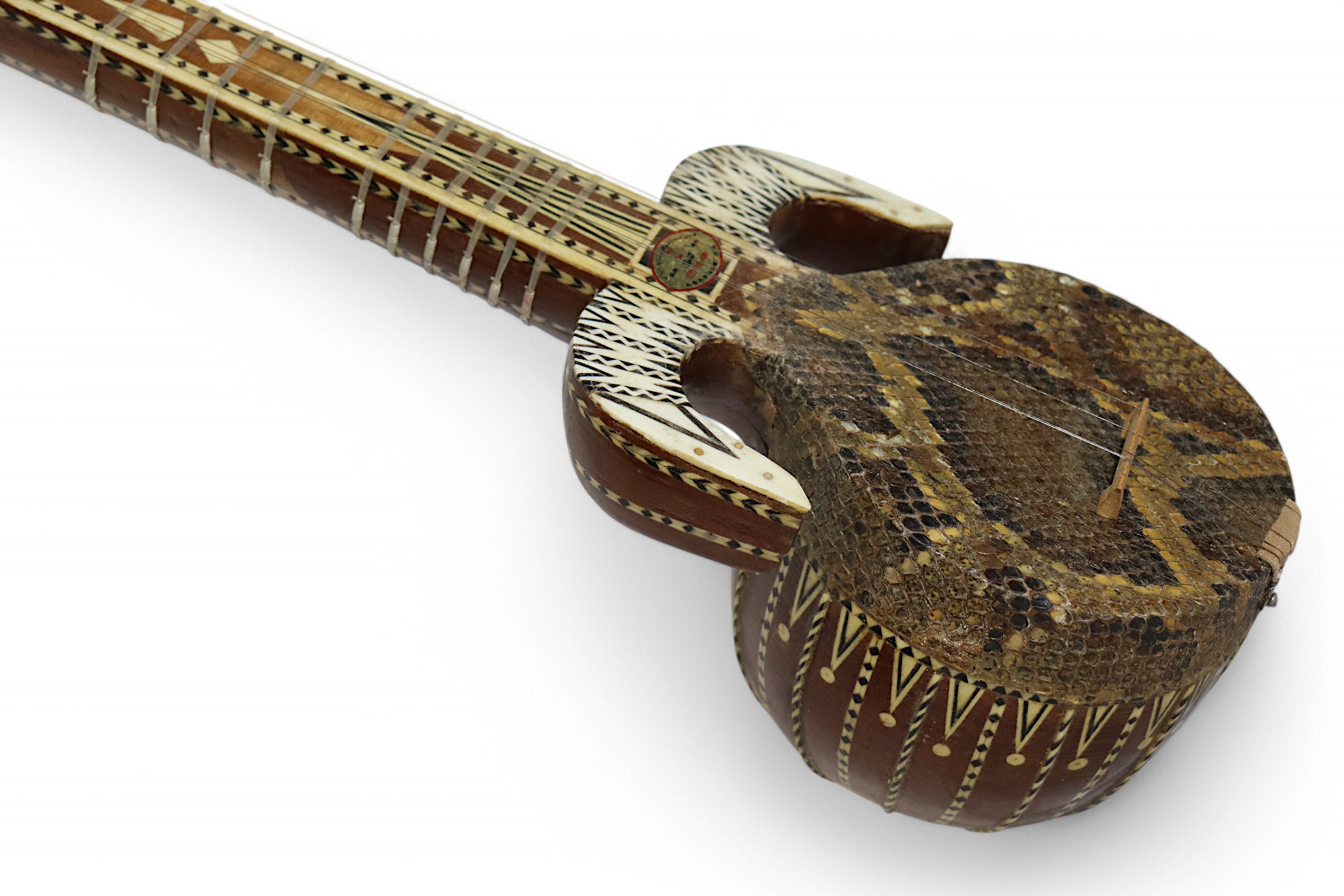Xinjiang Uyghur Musical Instrument – Rawap  snakeskin