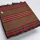 antique very rare Balochi nomadic carpet cushion orient nomad rug seat Bohemian Afghanistan pillow 21/7