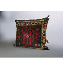 78x73 cm antique very rare Balochi nomadic carpet cushion orient nomad rug seat Bohemian Afghanistan pillow 21/2