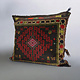 antique very rare Balochi nomadic carpet cushion orient nomad rug seat Bohemian Afghanistan pillow 21/2