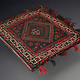 antique orient Afghan Beloch nomad rug seat cushions floor cushion Bohemian pillow. 21/1