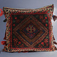antique very rare Balochi nomadic carpet cushion orient nomad rug seat Bohemian Afghanistan pillow 21/1