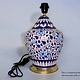 islamische handbemalte Keramik Lampenfuß aus Multan Iznik Lampe الله الصمد Nr: 25E