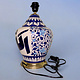 islamische handbemalte Keramik Lampenfuß aus Multan Iznik Lampe الله الصمد Nr: 25E