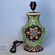 super large Multan ware Ceramic lamp base with islamic calligraphy blue and turquoise Iznik decoration No:25B