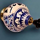 super large Multan ware Ceramic lamp base with islamic calligraphy blue and turquoise Iznik decoration الرحمن جل جلاله No:25F
