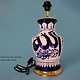 super large Multan ware Ceramic lamp base with islamic calligraphy blue and turquoise Iznik decoration  الله نور السماوات والارض No:25H