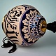 super large Multan ware Ceramic lamp base with islamic calligraphy blue and turquoise Iznik decoration والله خير الرازقين No:25K