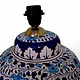 super large Multan ware Ceramic lamp base with islamic calligraphy blue and turquoise Iznik decoration وَمَا أَرْسَلْنَاكَ إِلَّا رَحْمَةً لِلْعَالَمِينَ No:25