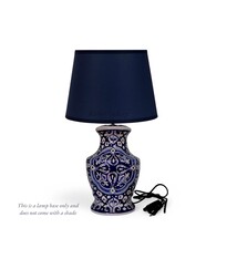 islamische handbemalte Keramik Lampenfuß aus Multan Iznik Lampe  Nr:25P