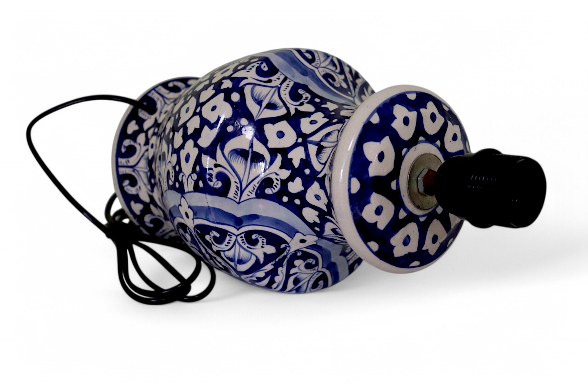 islamische handbemalte Keramik Lampenfuß aus Multan Iznik Lampe Nr:25P