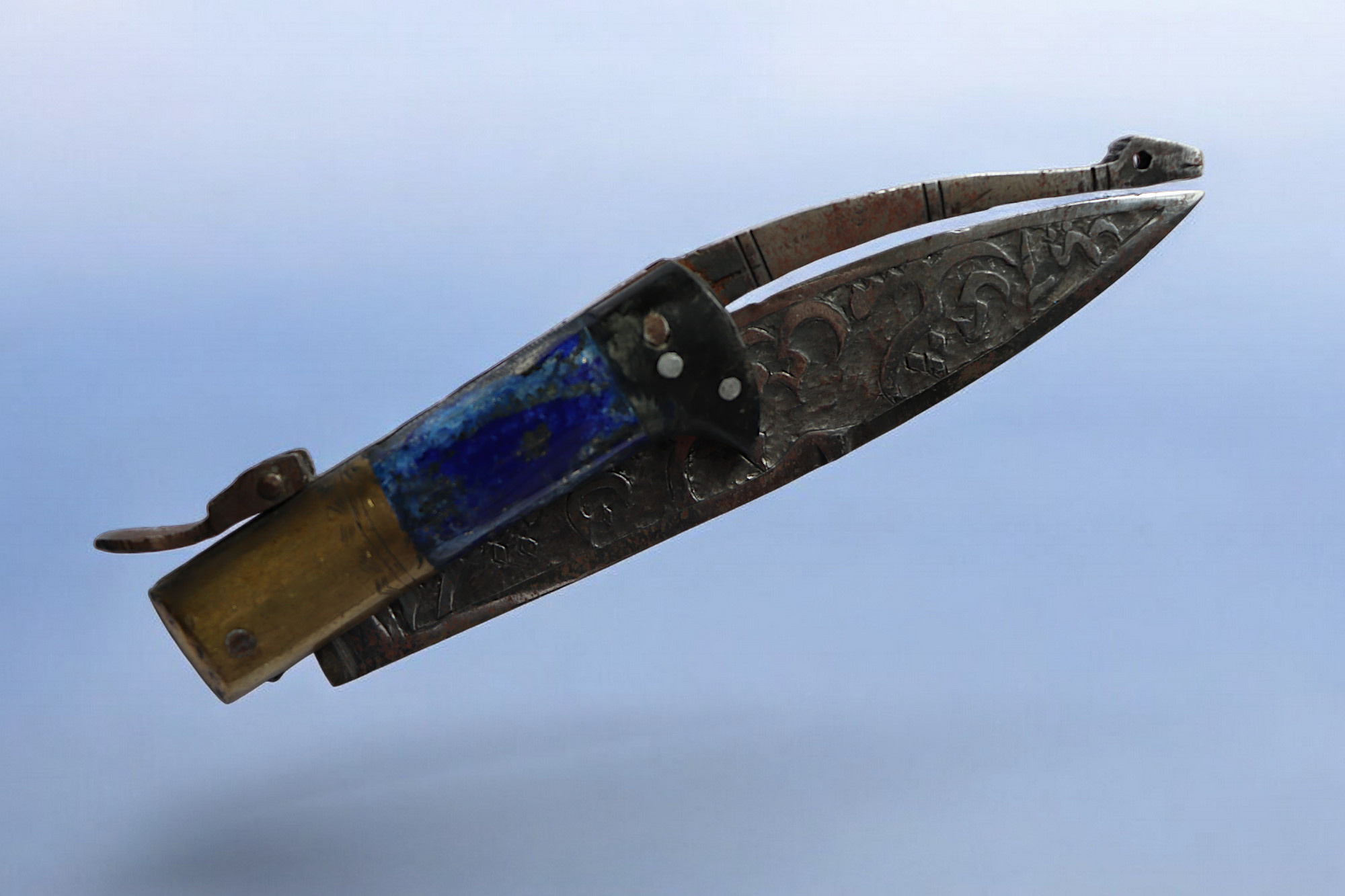 Afghan Knife lohar Straigh Blade Islamic Short Khyber sword Dagger jackknife No:25/B