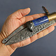Messer Dolch Klappmesser Khyber-messer Lohar Lapis Lazuli-Griff aus Afghanistan pakistan Nr:25/C