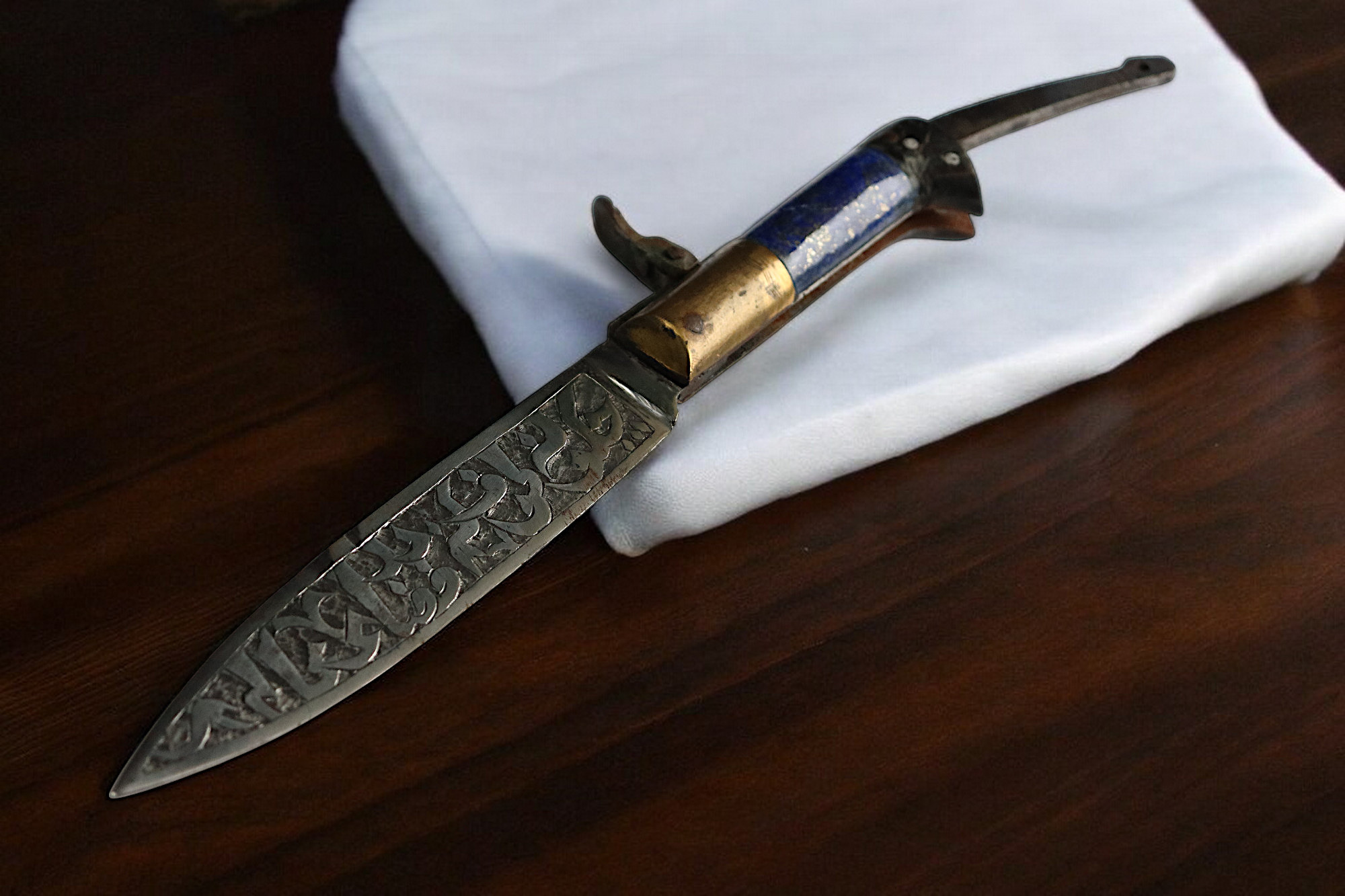 Afghan Knife lohar Straigh Blade Islamic Short Khyber sword Dagger jackknife No:25/C