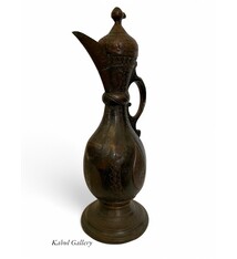 Antique Central Asian Brass Teapot Ewer 19th century Bukhara - Samarkand No:HH - 7