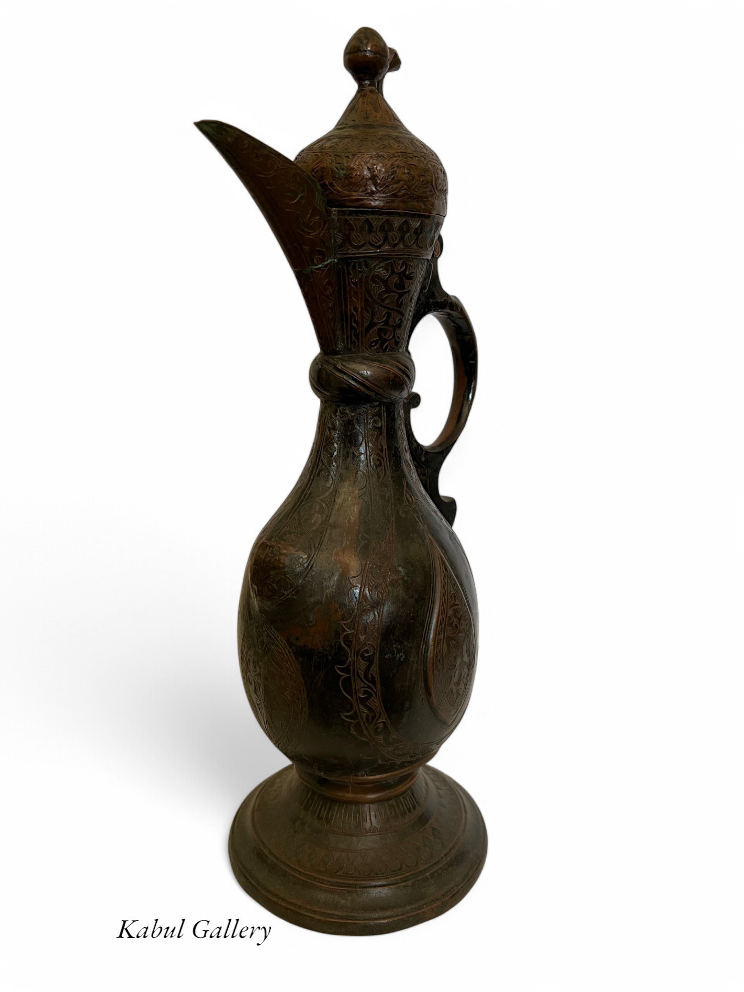 Antik orient Kupfer Teekanne Kanne um 19 J.h.Bukhara teapot Nr:HH - 7