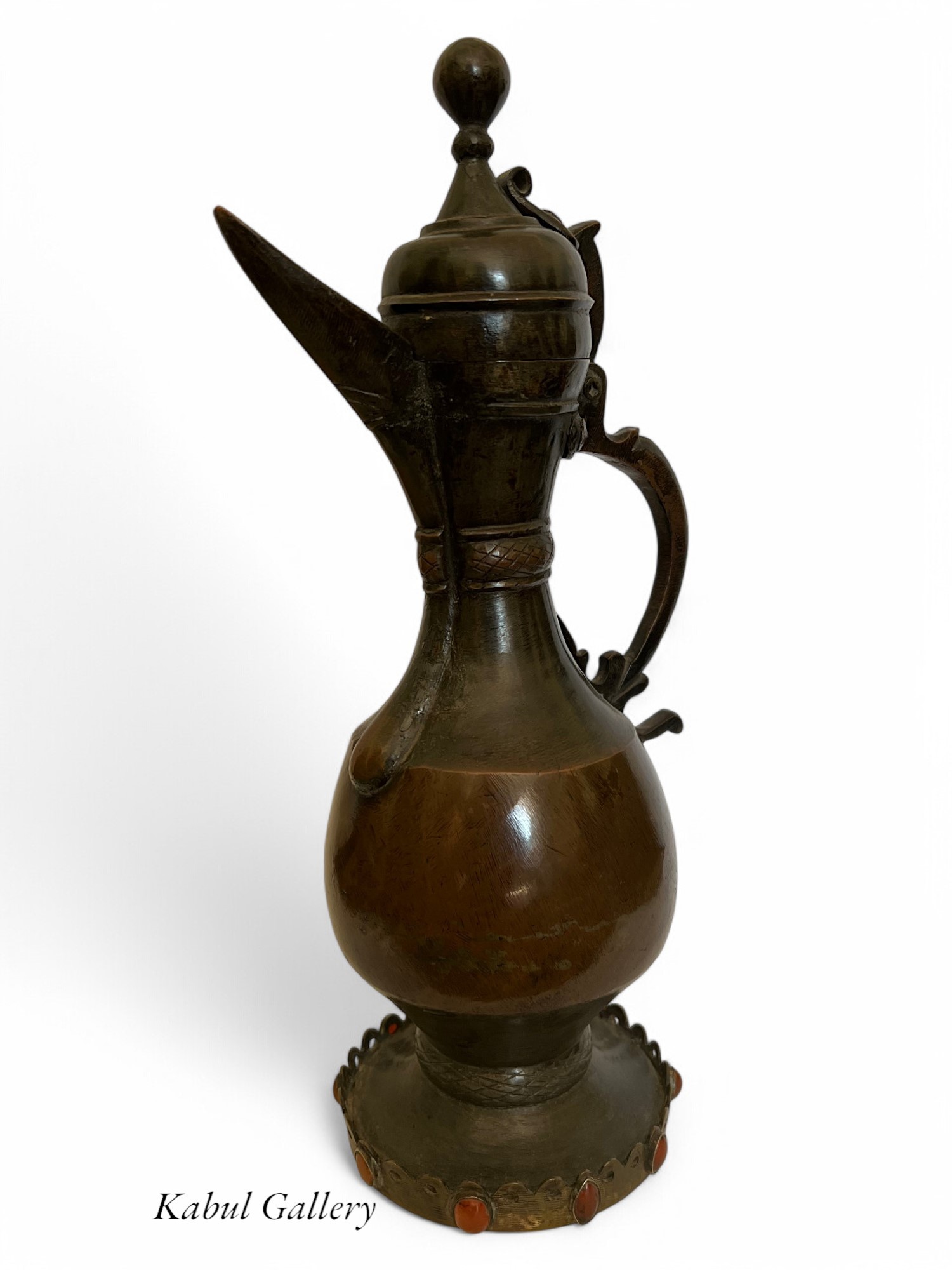 Antik orient Kupfer Teekanne Kanne um 19 J.h.Bukhara teapot Nr:HH - 9