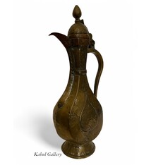 Antik orient Kupfer Teekanne Kanne um 19 J.h.Bukhara teapot Nr:HH - 11