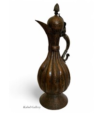 Antik orient Kupfer Teekanne Kanne um 19 J.h.Bukhara teapot Nr:HH - 16