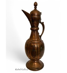 Antik orient Kupfer Teekanne Kanne um 19 J.h.Bukhara teapot Nr:HH - 18