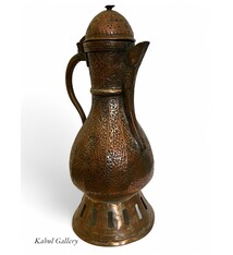 Antik orient Kupfer Teekanne Kanne um 19 J.h.Bukhara teapot Nr:HH - 22