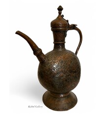 Antik orient Kupfer Teekanne Kanne um 19 J.h.Bukhara teapot Nr:HH - 23