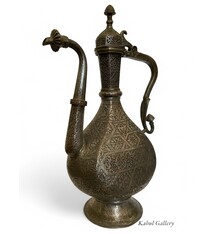Antik orient Kupfer Teekanne Kanne um 19 J.h.Bukhara teapot Nr:HH - 25