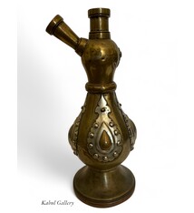 Antique Central Asian Brass  Hookah 19th century Bukhara - Samarkand No:HH - 29