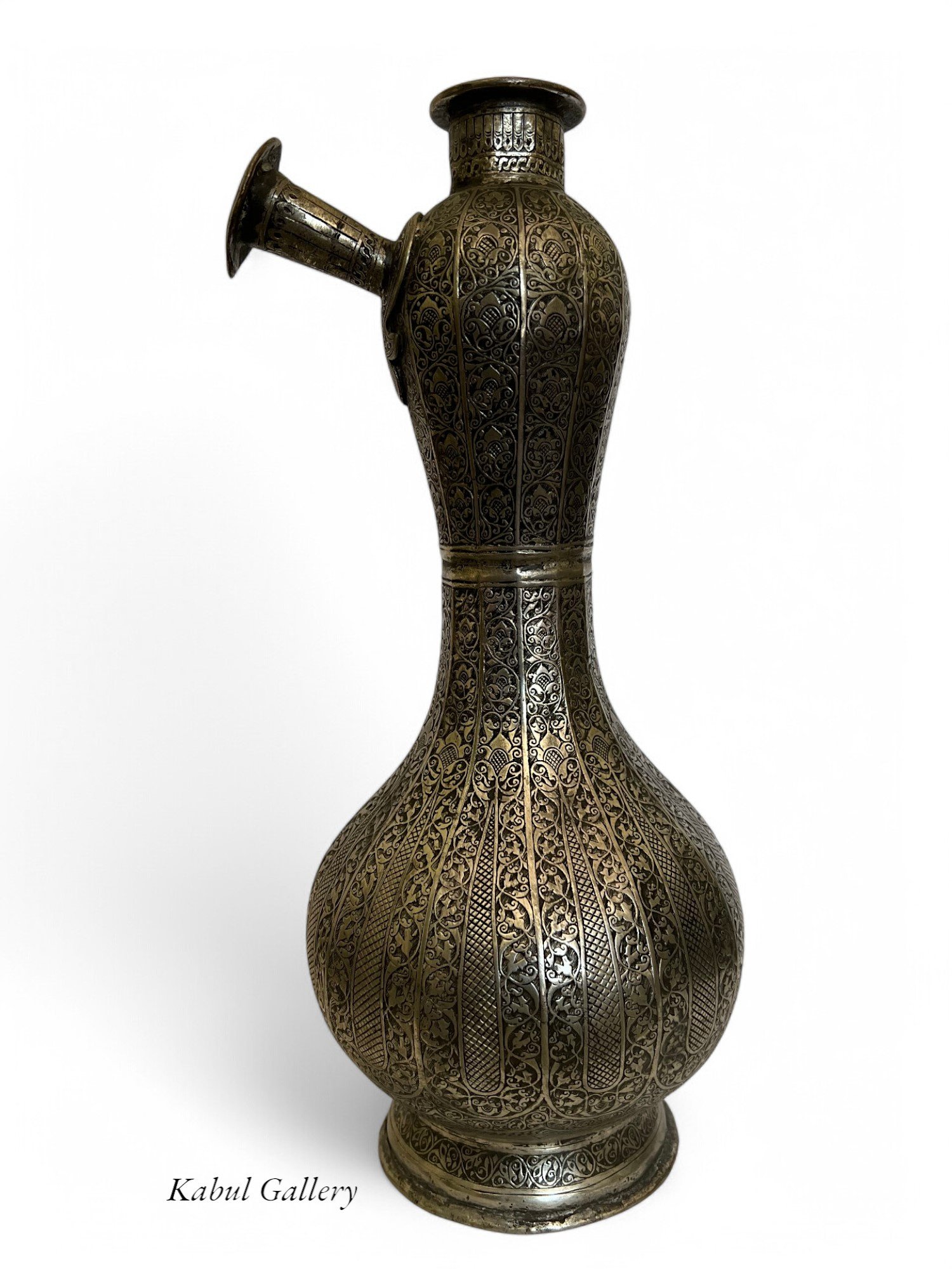 Antique Central Asian Brass  Hookah 19th century Bukhara - Samarkand No:HH - 26 - Copy