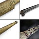 Antike Originale Afghan Khyber Messer Dolch choora dagger karud Pesh kabze waziri Khybermesser 19th to 20th Afghanistan Nr:MS25/ A1