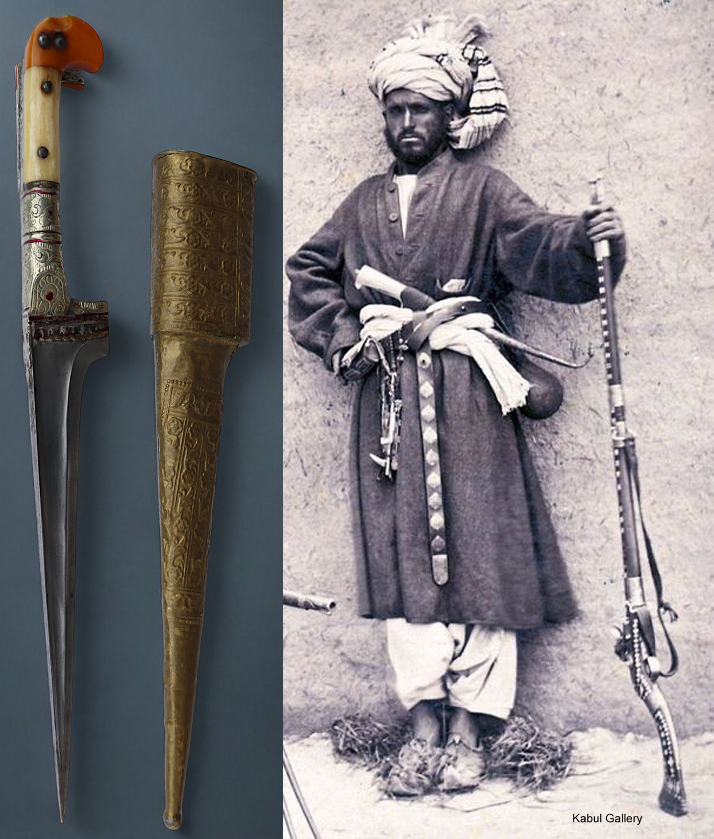 Antike Originale Afghan Khyber Messer Dolch choora dagger karud Pesh kabze waziri Khybermesser 19th to 20th Afghanistan Nr:MS25/ A1