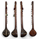 antik exotische traditionelle Volksmusikinstrument Afghanistan Tambur Tanbur tanboor Afghan Langhalslaute تنبور Nr-24a