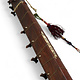 antique afghan folk music instrument Tambur Tanbur tanboor from Afghanaistan  with mother-of-pearl and bone inlaid  تنبور No:24A