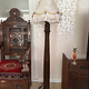 120 cm hoch vintage Massivholz und handgeschnitzte orientalische Lampe Stehlampe Stehleuchte Flurlampe aus Afghanistan Nuristan nr:25M