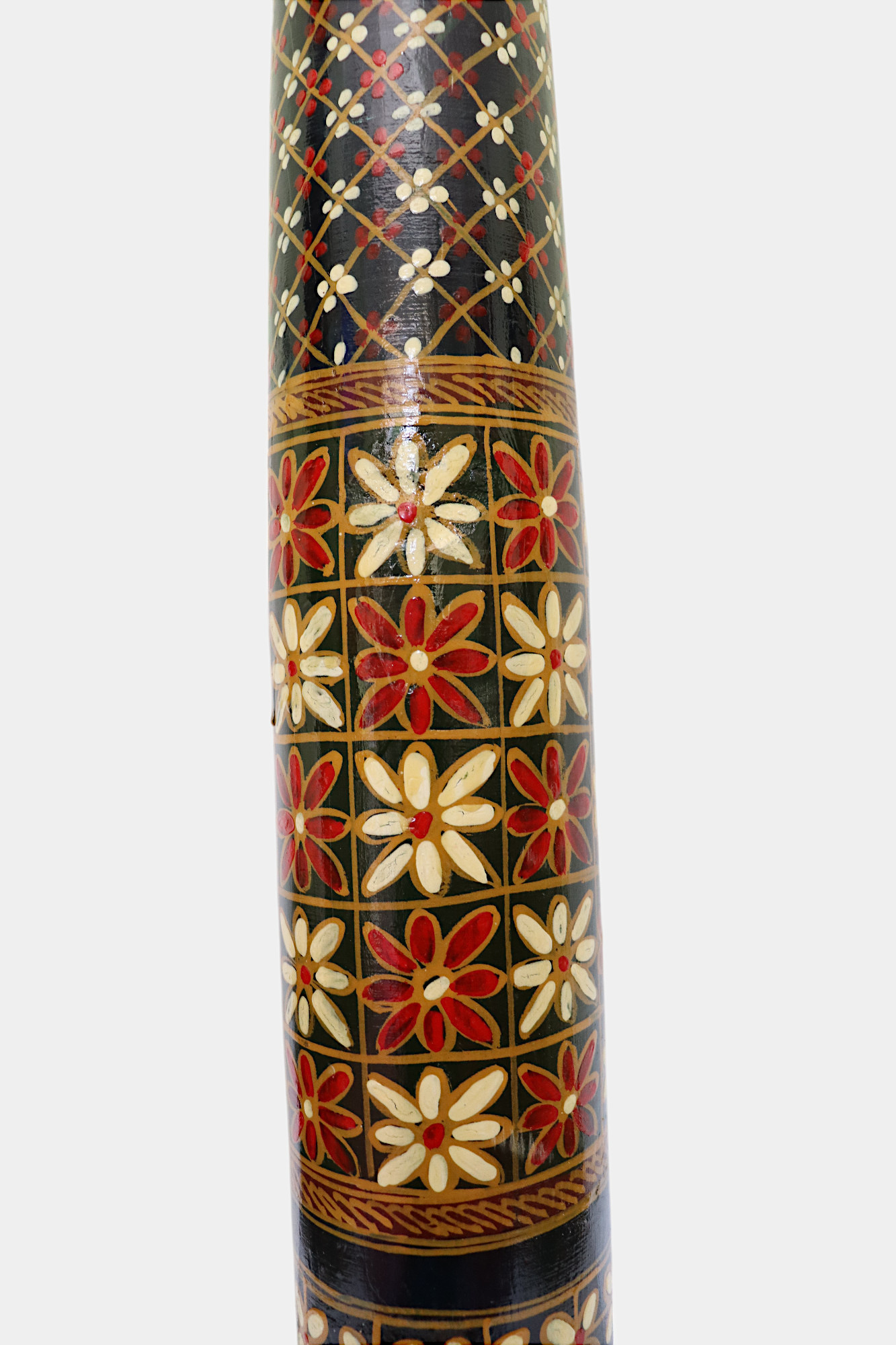 190 cm heigh vintage handmade solid wood and hand-carved oriental lamp Afghanistan Standard lamp Tall lamp Classic floor lamp No:MGL25L