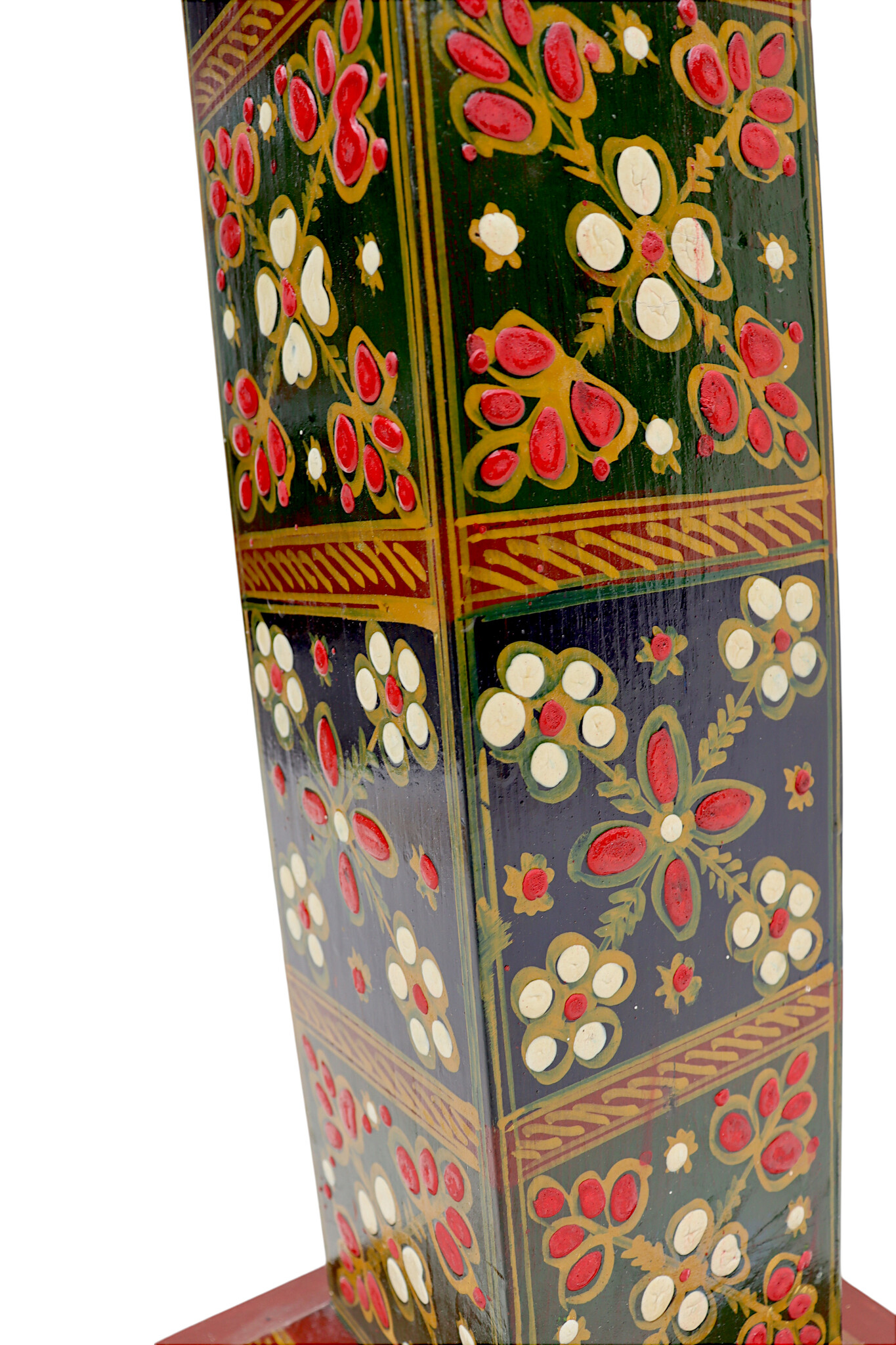 82 cm heigh vintage handmade solid wood and hand-carved oriental lamp Afghanistan Standard lamp Tall lamp Classic floor lamp No:MGL