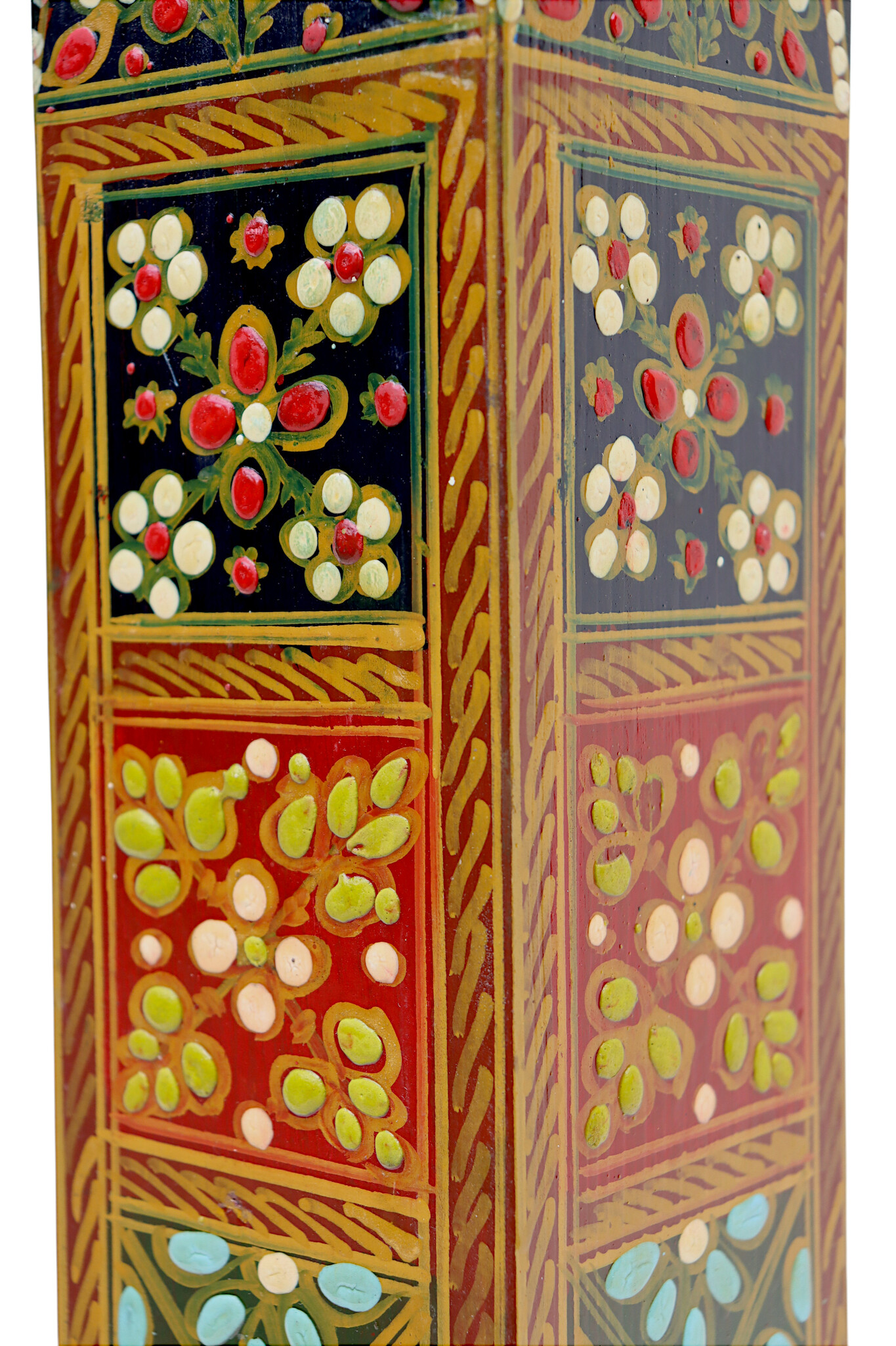 92 cm heigh vintage handmade solid wood and hand-carved oriental lamp Afghanistan Standard lamp Tall lamp Classic floor lamp No:MGL