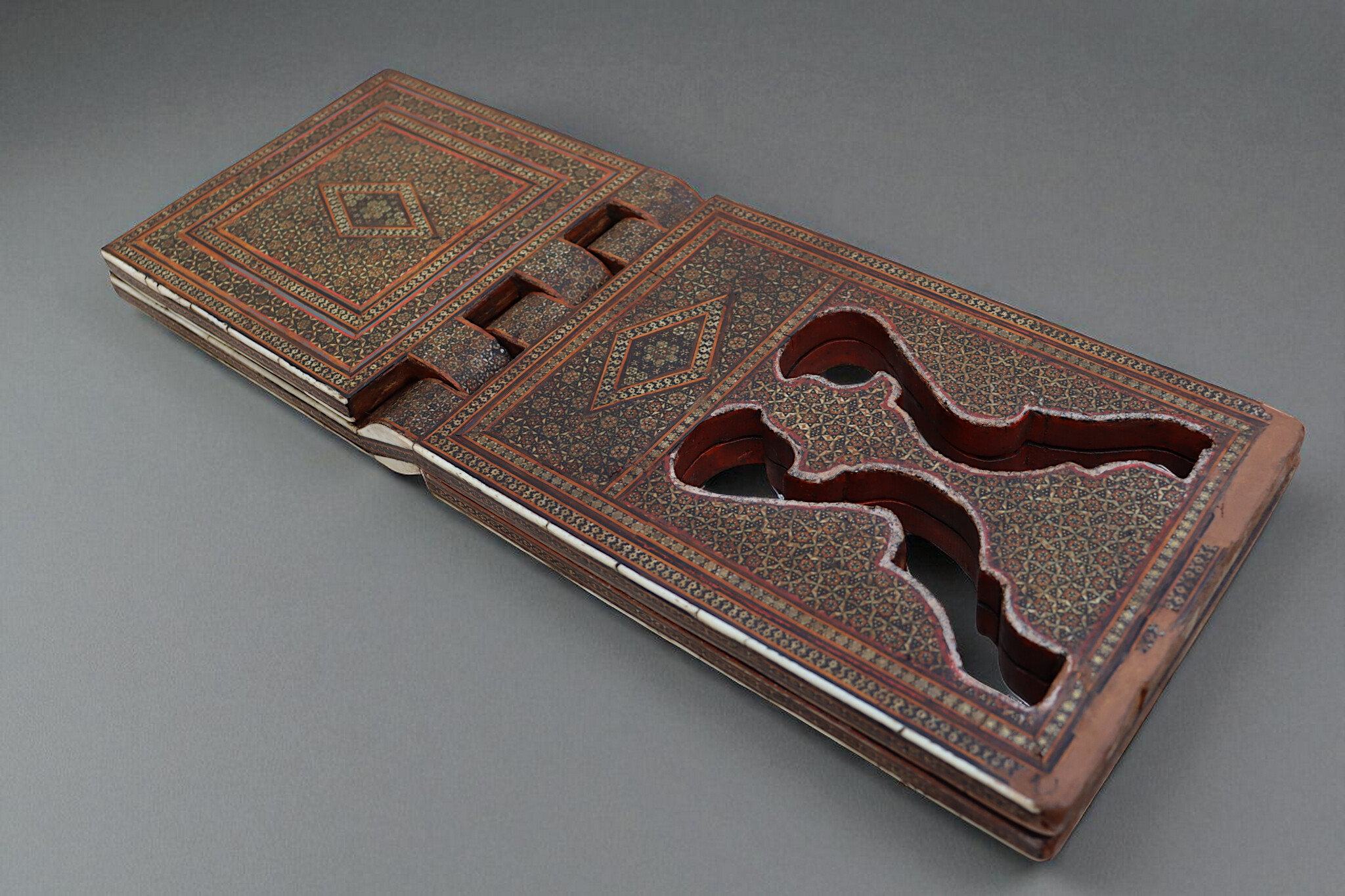 Khatam Kari' Koran stand 19th C.