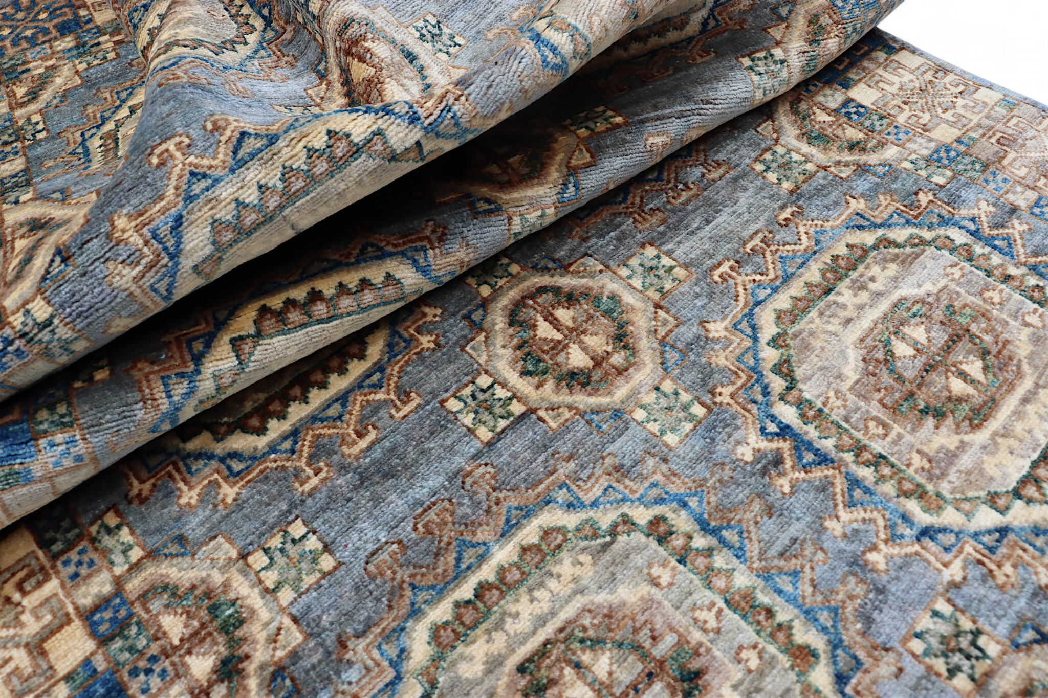 298x103 cm handgeknüpfte Afghan orientteppich nomad rug Carpet ziegler Teppich Flur Teppich Läufer chobi Teppich Ahmad