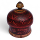Antique handpainted stunning wooden Lacquerware Spice Box from Afghanistan / Pakistan No:25/18