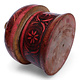 Antik orient Lacquerware Holz Gewürzdose Dose Teedose Gefäß Afghanistan Pakistan Nr:25/18