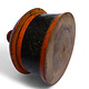 Antik orient Lacquerware Holz Gewürzdose Dose Teedose Gefäß Afghanistan Pakistan Nr:25/19