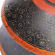 Antik orient Lacquerware Holz Gewürzdose Dose Teedose Gefäß Afghanistan Pakistan Nr:25/19