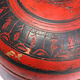 Antik orient Lacquerware Holz Gewürzdose Dose Teedose Gefäß Afghanistan Pakistan Nr:25/21